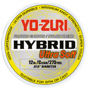 Yo-Zuri Hybrid Ultra Soft 252m 0.90kg- caurspīdīga